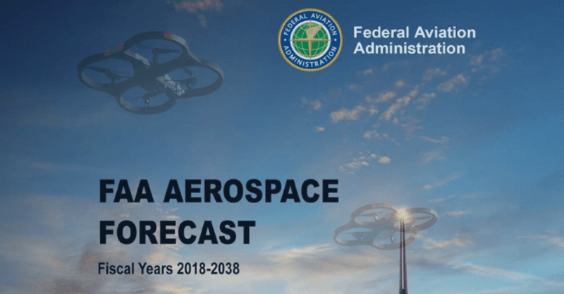 New FAA UAS Forecast Shows Big Growth in Commercial sUAS, Suggests Need for 300K More Remote Pilots