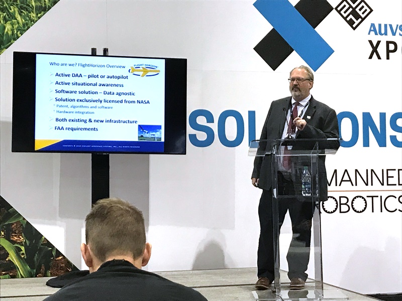 Vigilant Aerospace CEO Presentation at XPONENTIAL 2018: Emerging UAS Tech to Enable Beyond Visual Line-of-Sight and Safe Airspace Integration