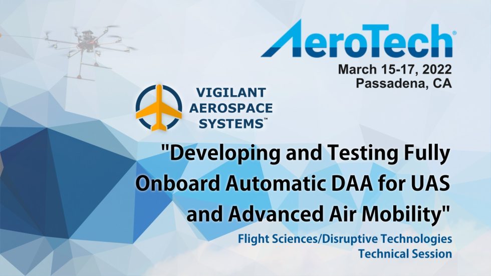 Vigilant Aerospace Speaking at SAE AeroTech Conference