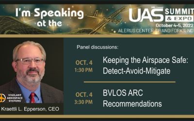 Vigilant Aerospace CEO to Join Industry Experts on Two Panel Discussions at 2022 UAS Summit & Expo on Oct. 4