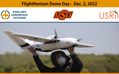 Vigilant Aerospace Hosts Demonstration Day with Oklahoma State University Featuring FlightHorizon