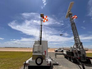 DeTect mobile radars at Clinton-Sherman Airport, Oklahoma